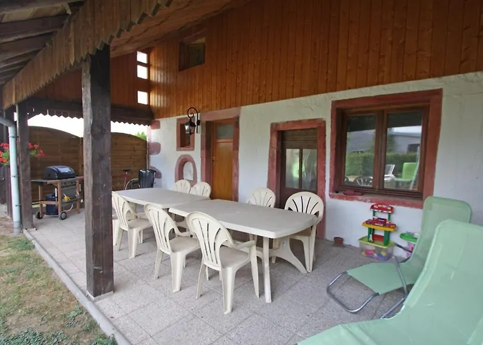 Prázdninový dům Authentique Avec Terrasse Couverte, 16 Km De Gerardmer, 4 Chambres, Equipement Bebe, Wi-fi Inclus - Fr-1-589-231 Aumontzey